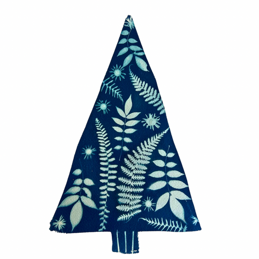Cyanotype Christmas Tree Stationary