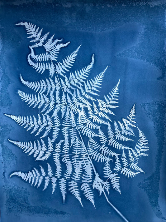 Autumn Fern leaning left